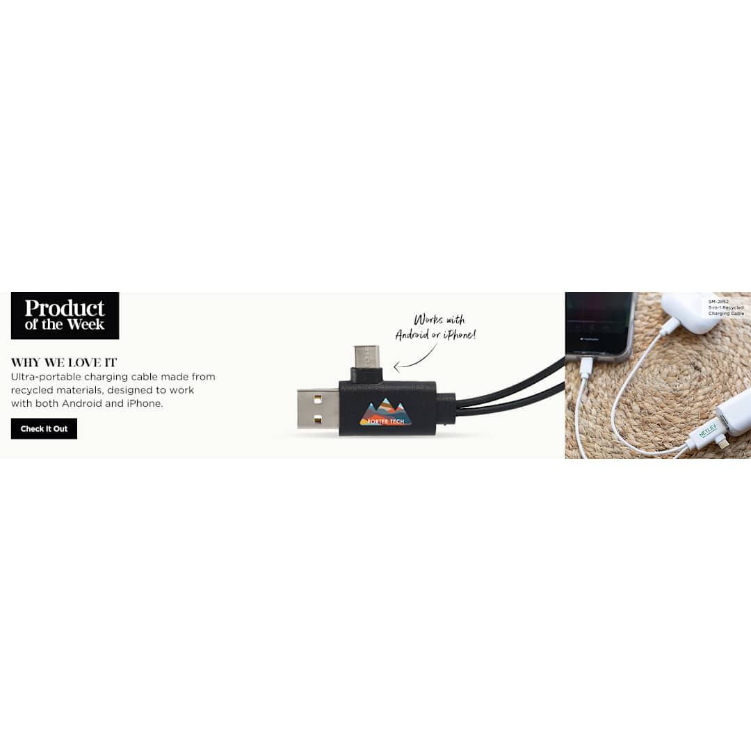 5-in-1 Recycled Charging Cable 91