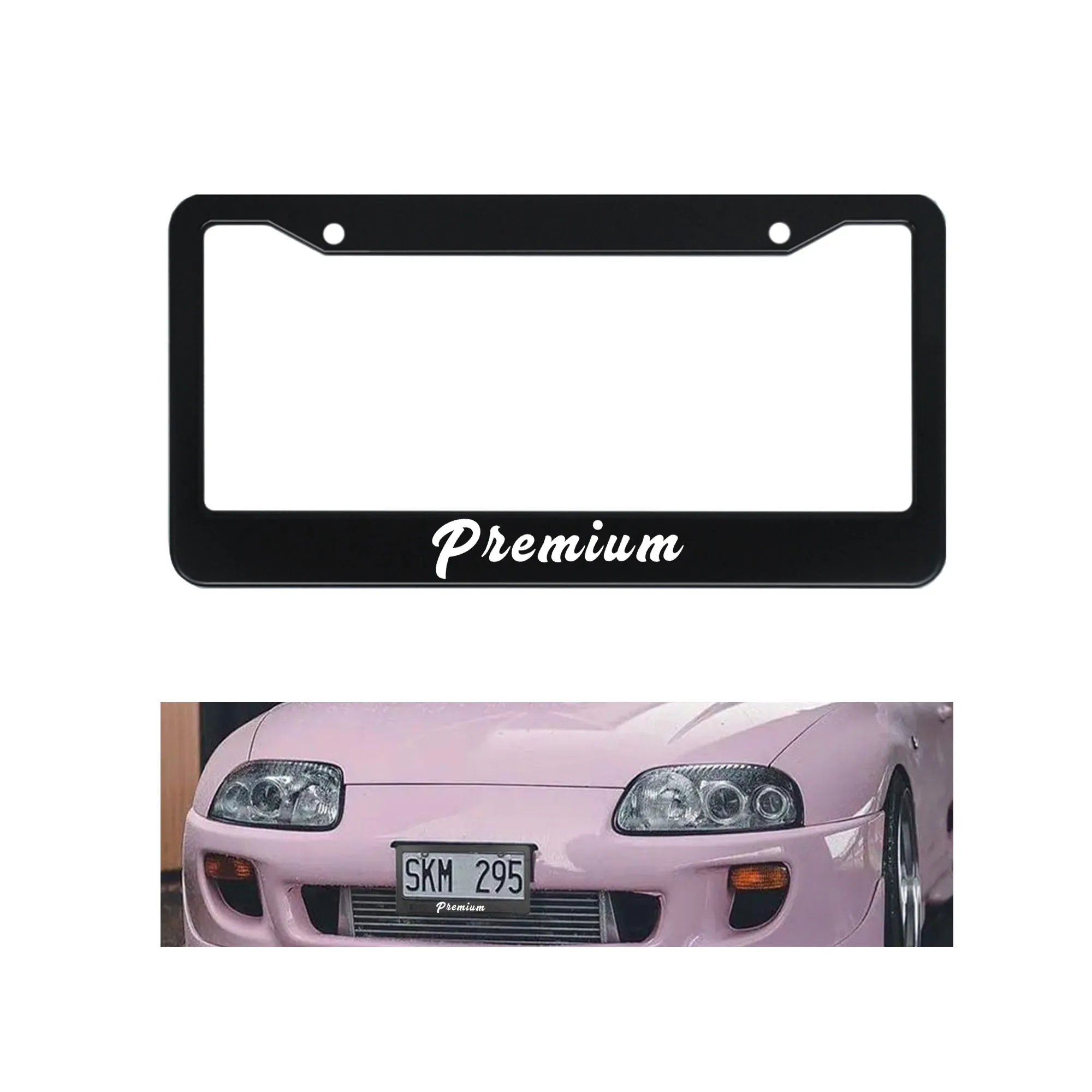 Aluminum License Plate 4