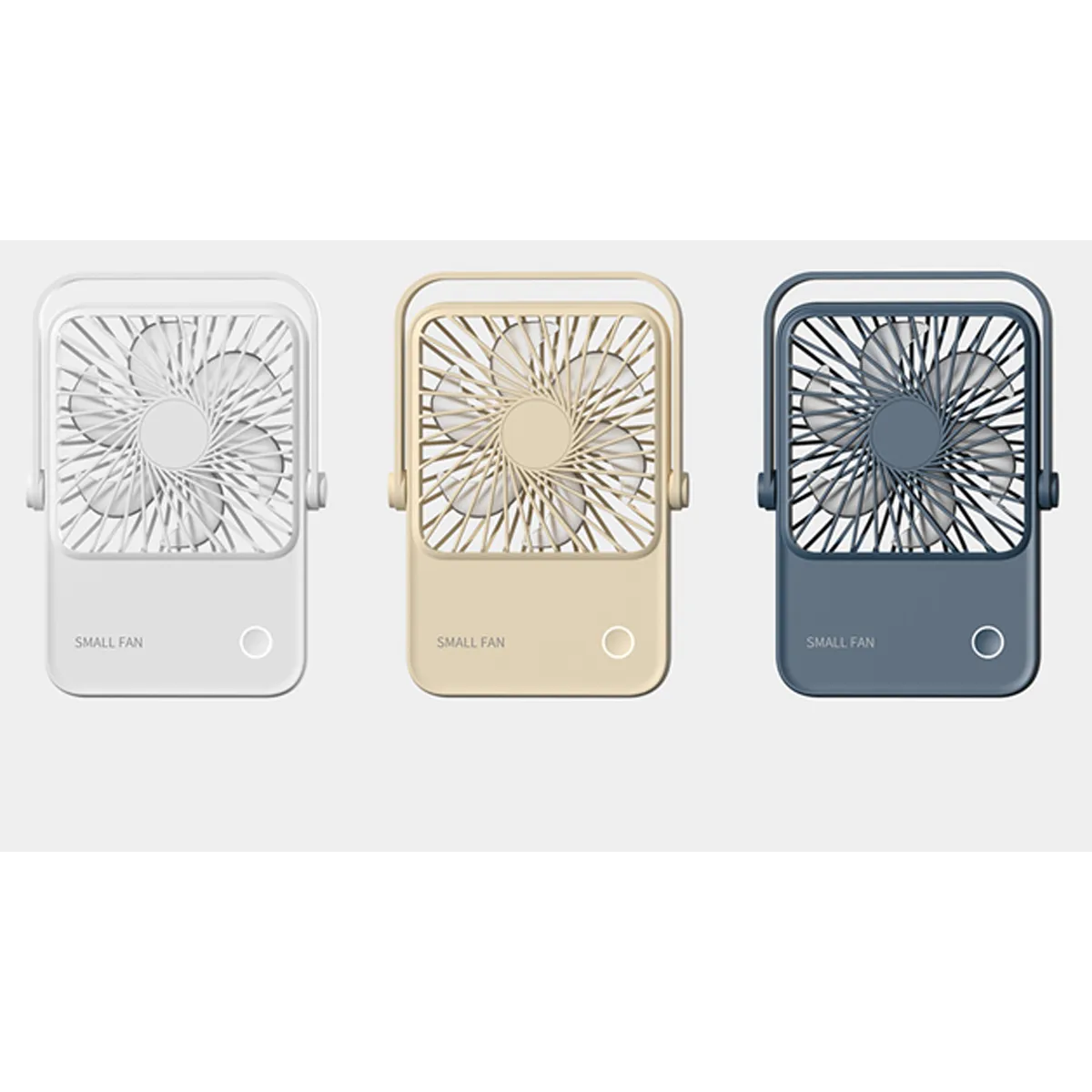 1200mA Folding Wall-mounted USB Portable Multi-Function Fan 7