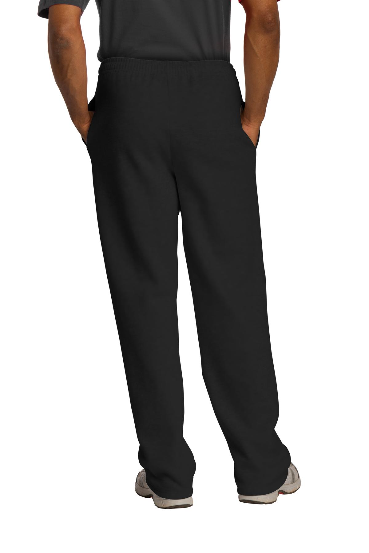 Jerzees NuBlend Open Bottom Pant with Pockets. 974MP 42