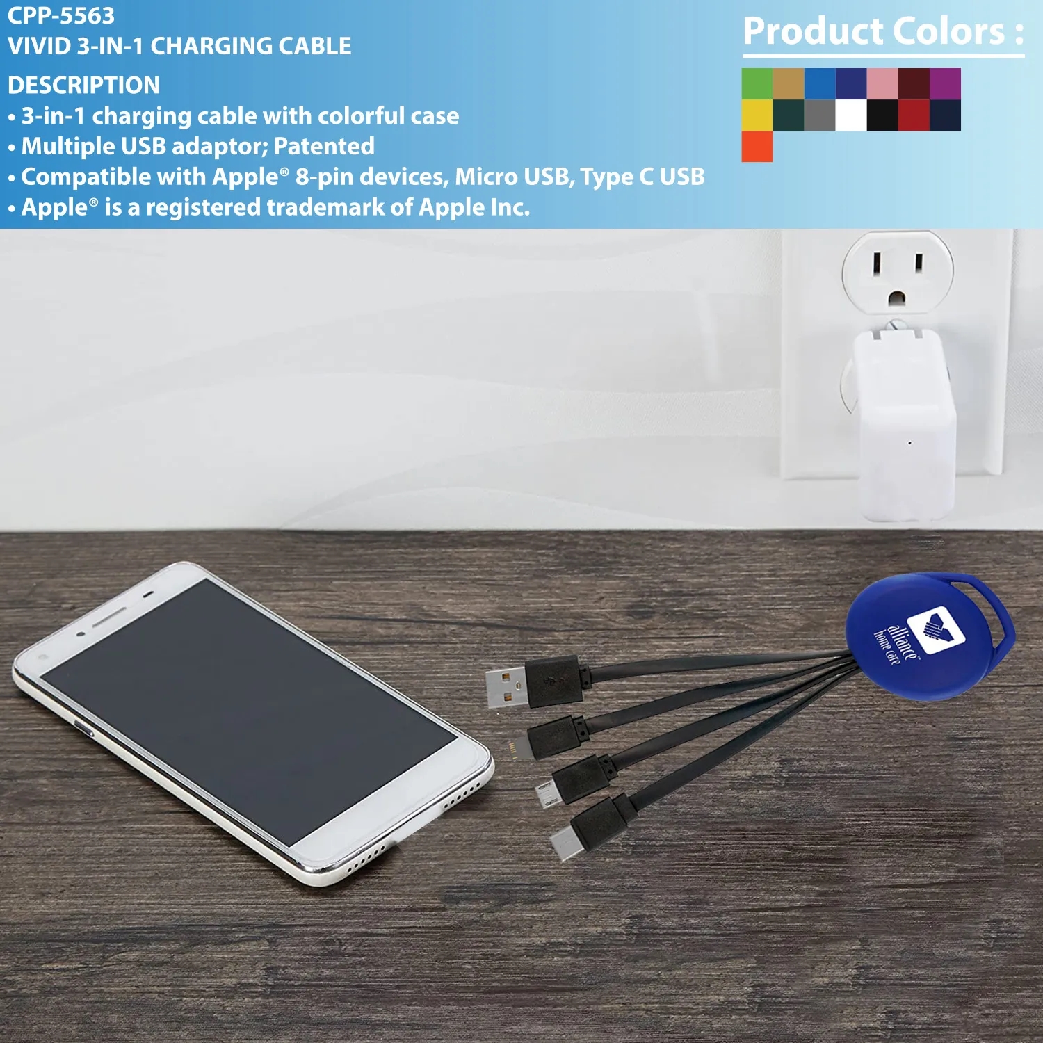 VIVID 3-IN-1 CHARGING CABLE 27