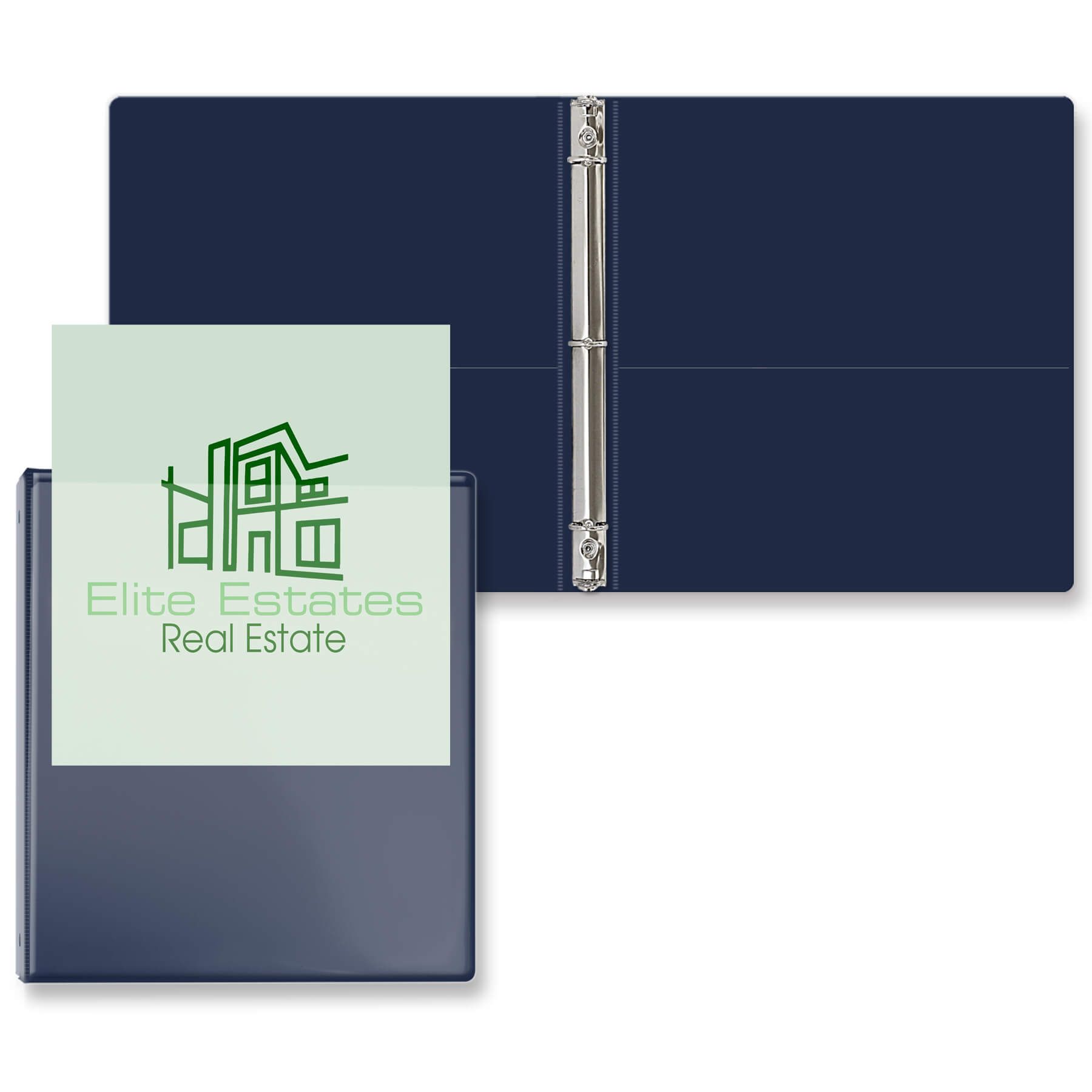 3/4" Overlay Round Ring Binder 1