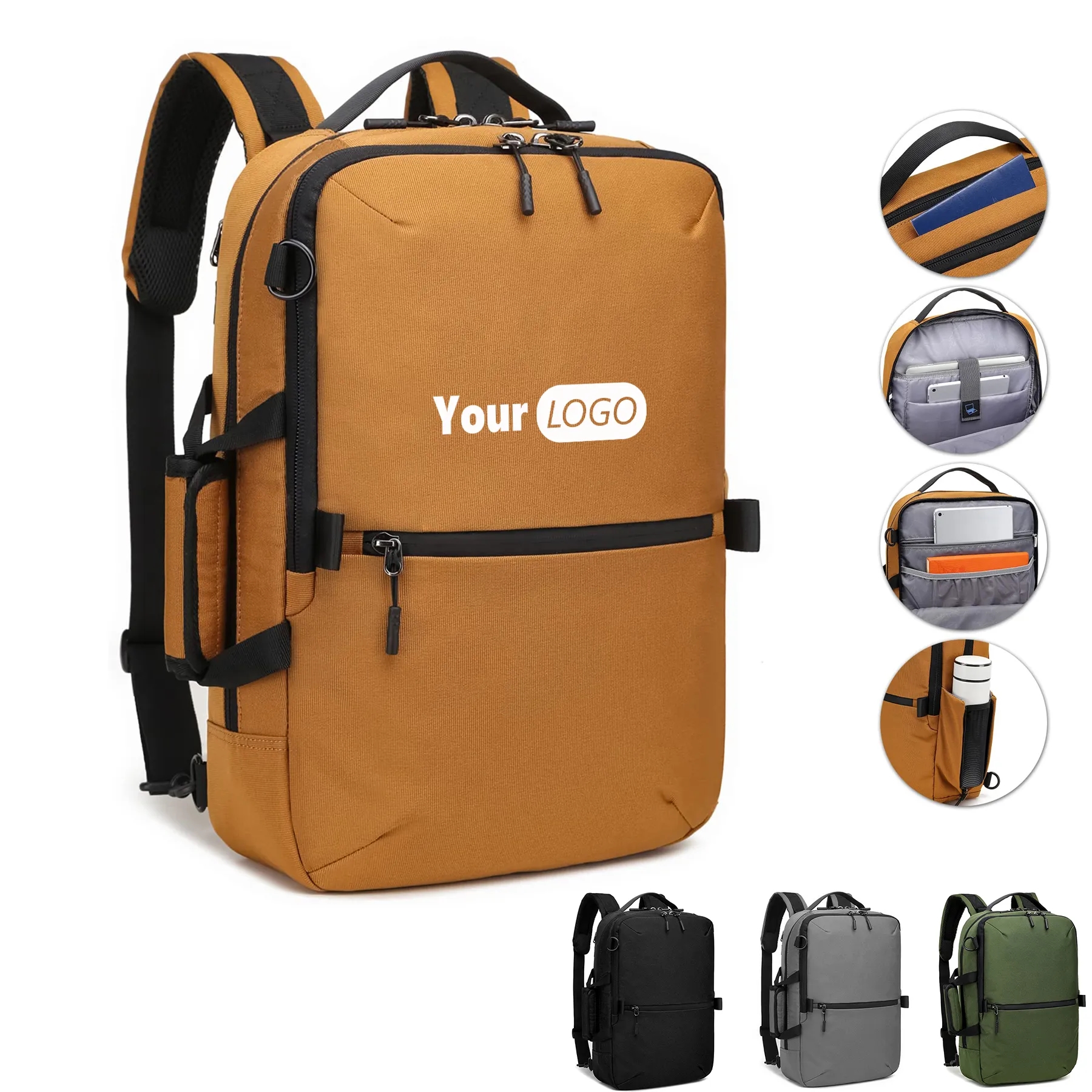 Business Slim Durable Laptop Backpack 15.6 Inch 1