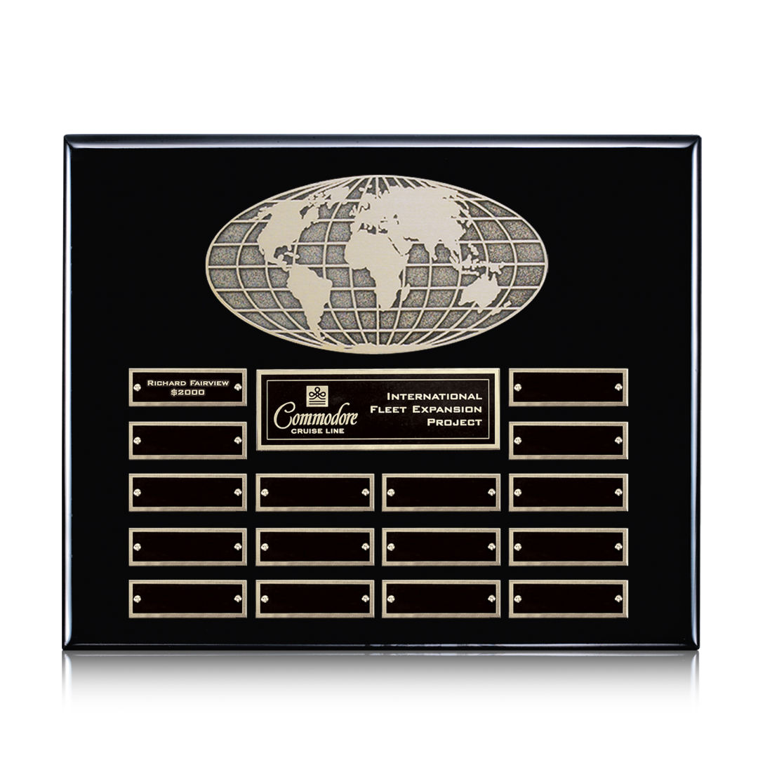 World (Horiz) Perpetual - Black Finish 5