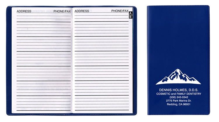 Standard Vinyl Address Book 18