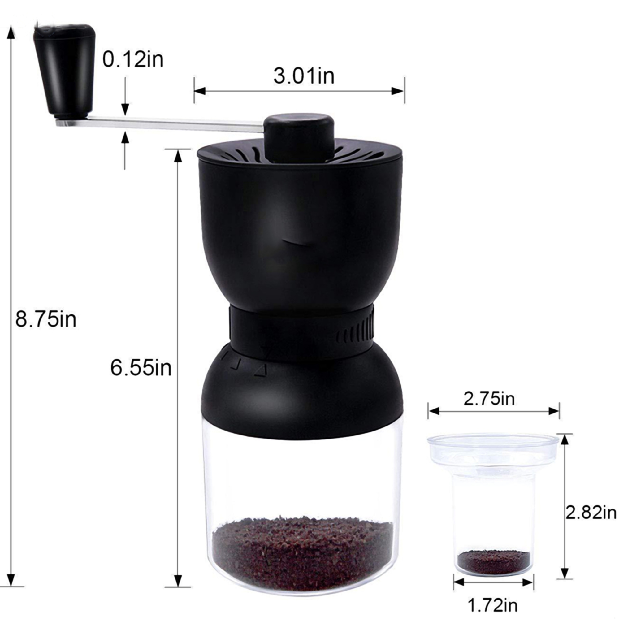 Handheld Manual Coffee Grinder 2