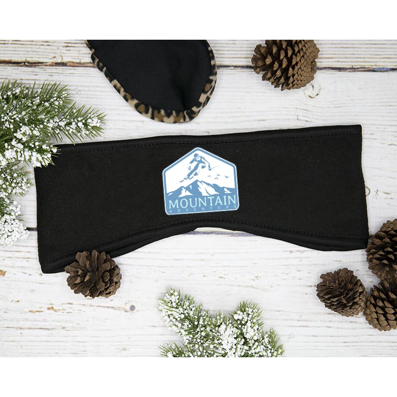Custom Printed Fleece Ear Warmer Headbands 2