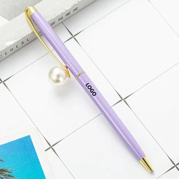 Pearl Metal Ballpoint Pen 7