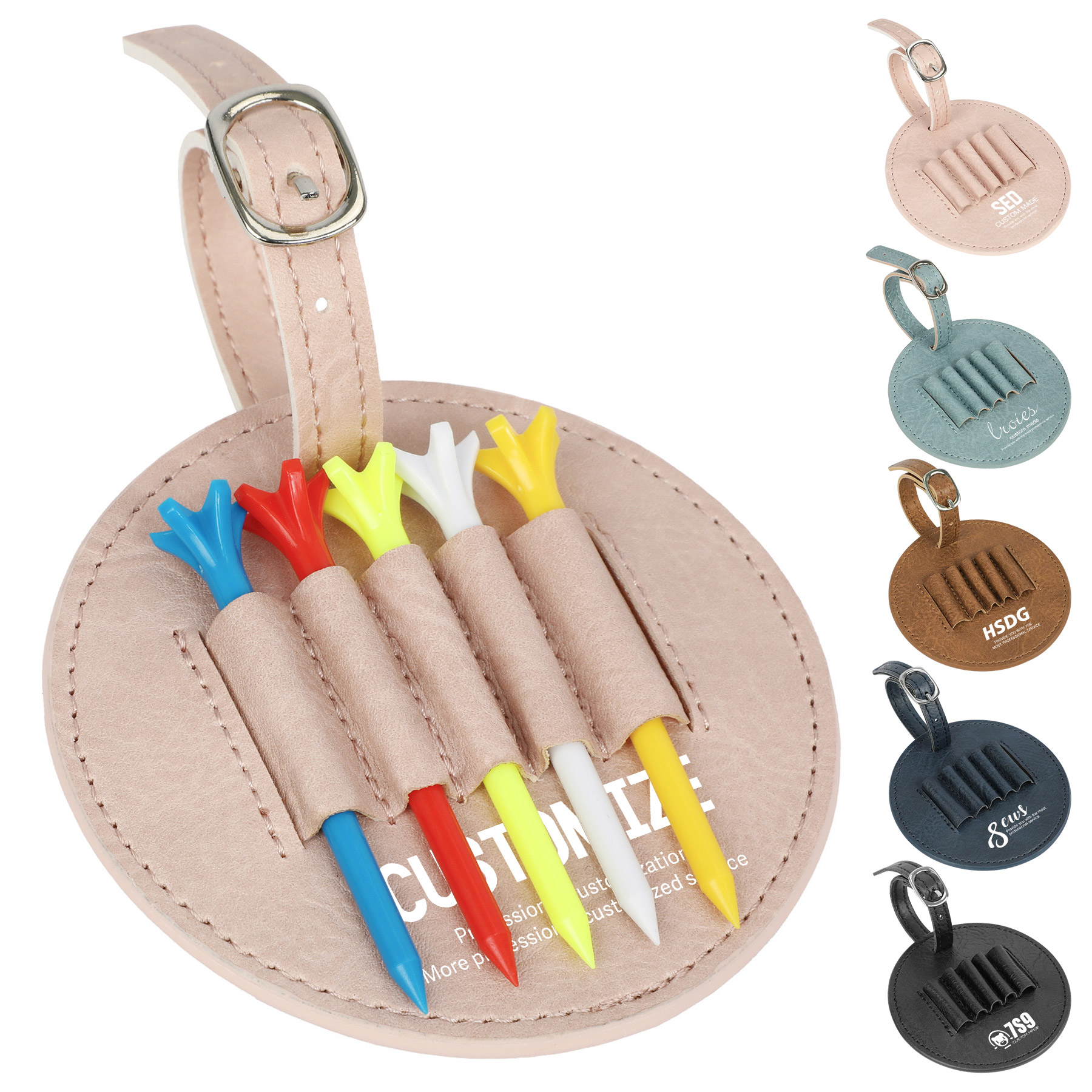 PU Golf Tees Holder 1