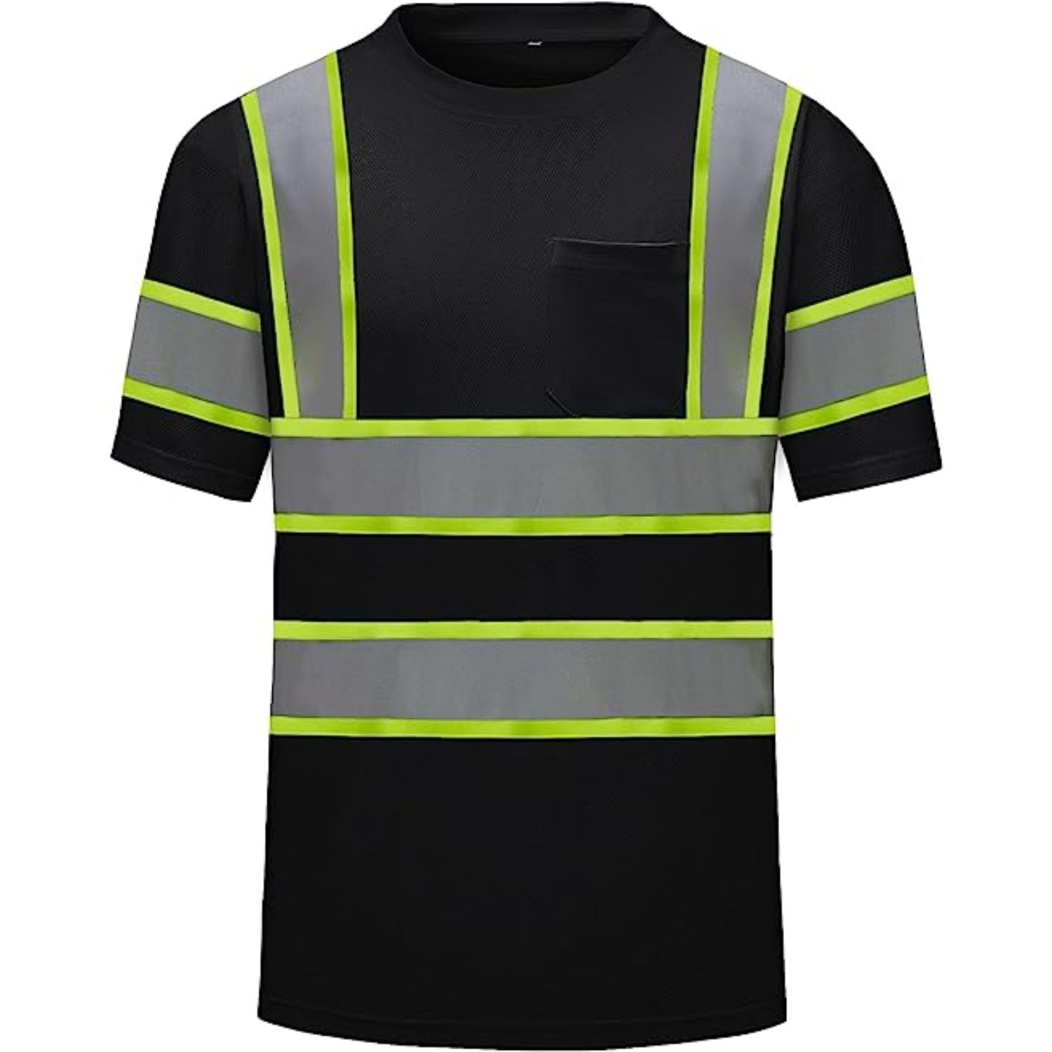 rPET Class 3 Two Tone Safety T-Shirt W/ Pocket