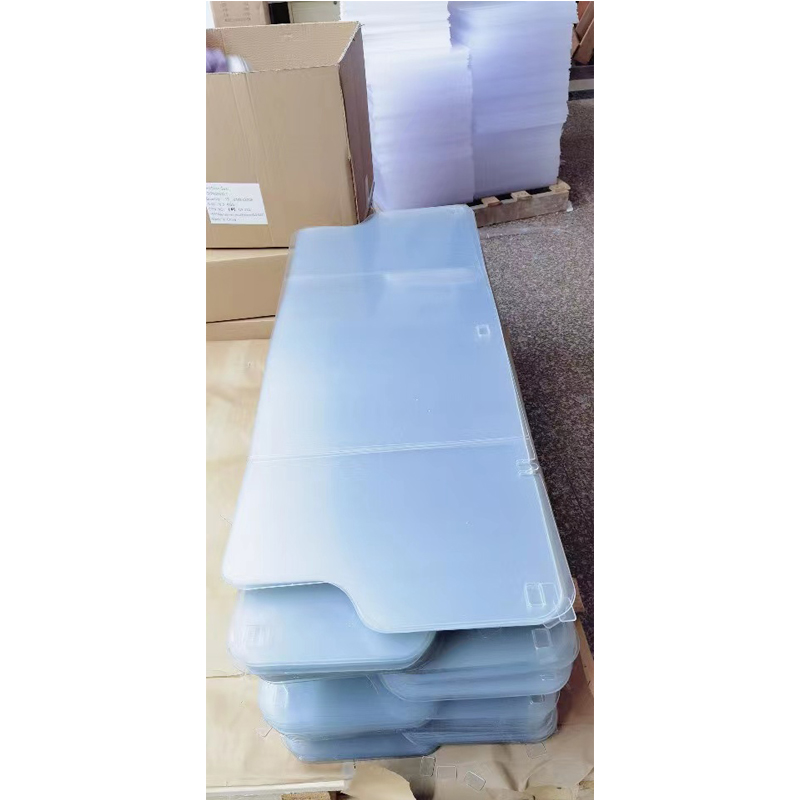 Sneeze Guard for School Business Desk/Table w/Adhesive Stands 6