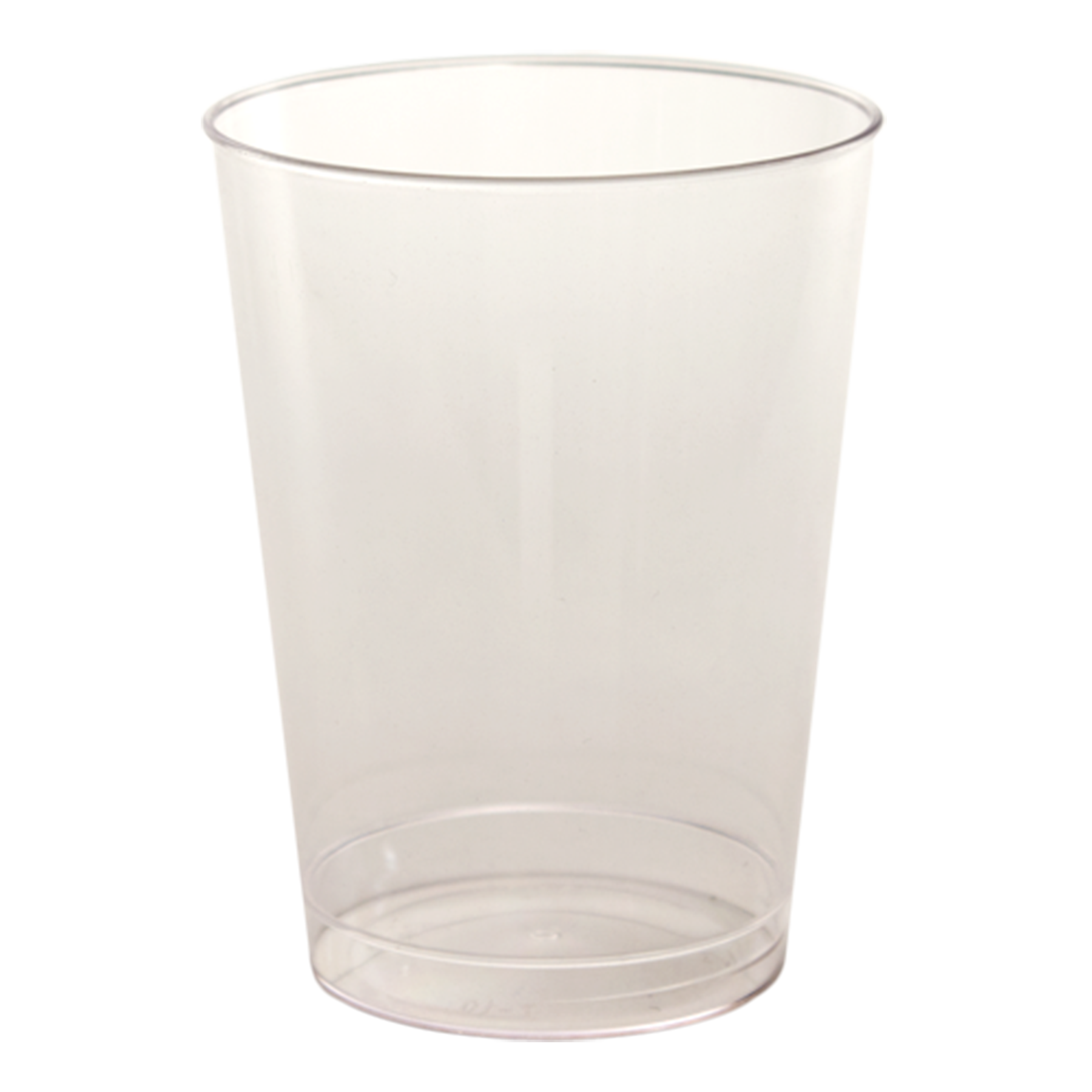 10oz Clear Hard-Sided Tumbler