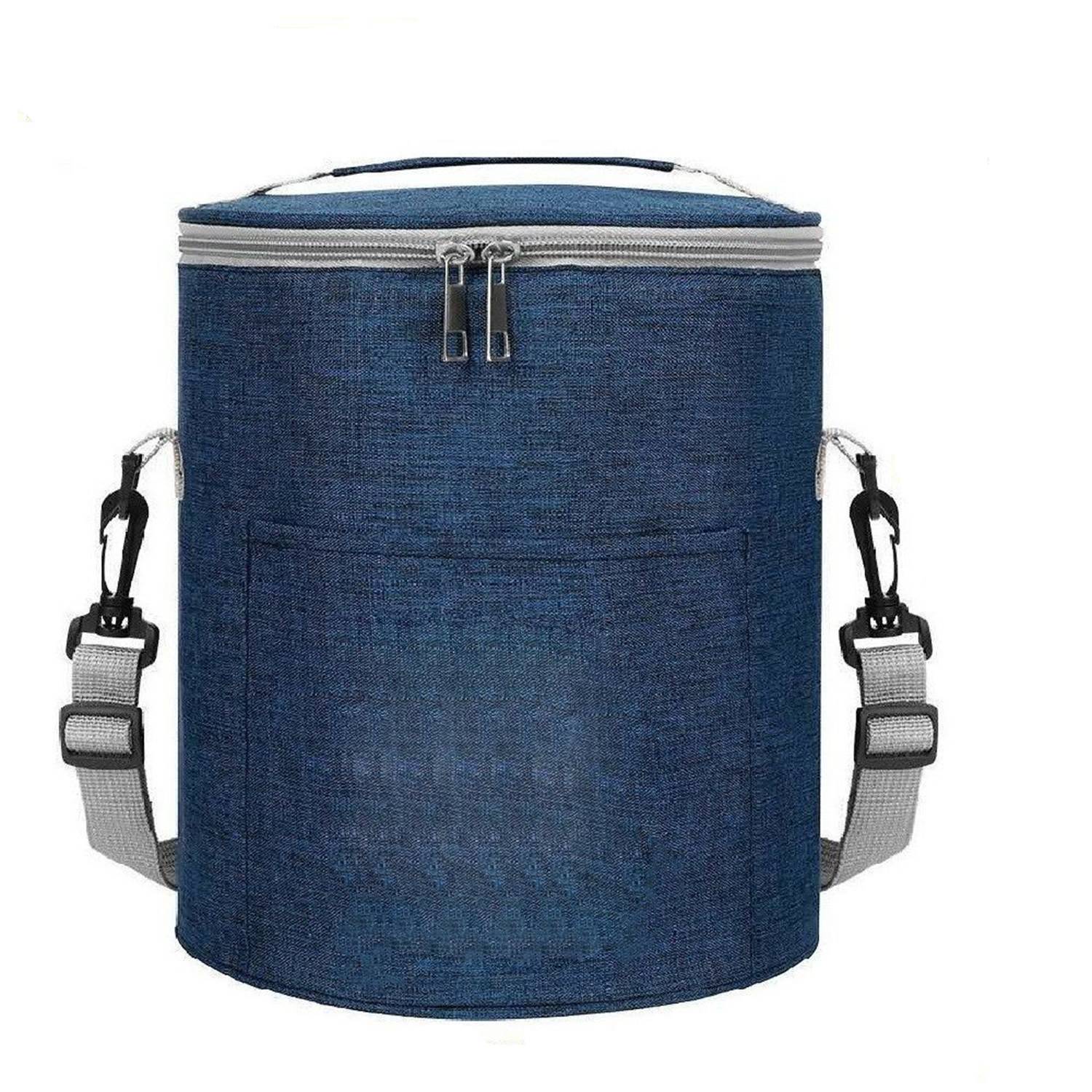 Round Thickened Insulated Lunch Bag 4