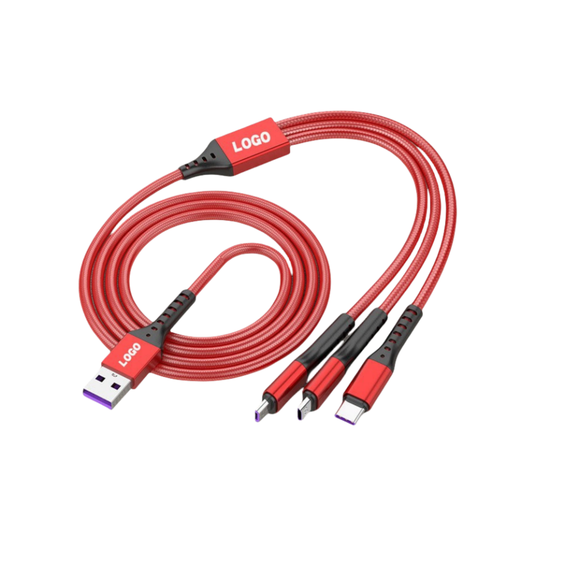 3 In 1 Long Charging Cable 1