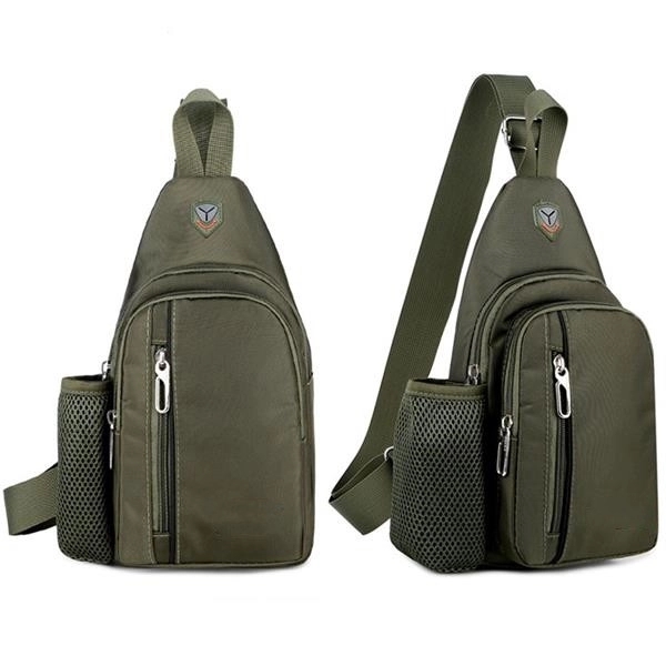 Sling Backpack Crossbody Bag With Earphone Hole 2