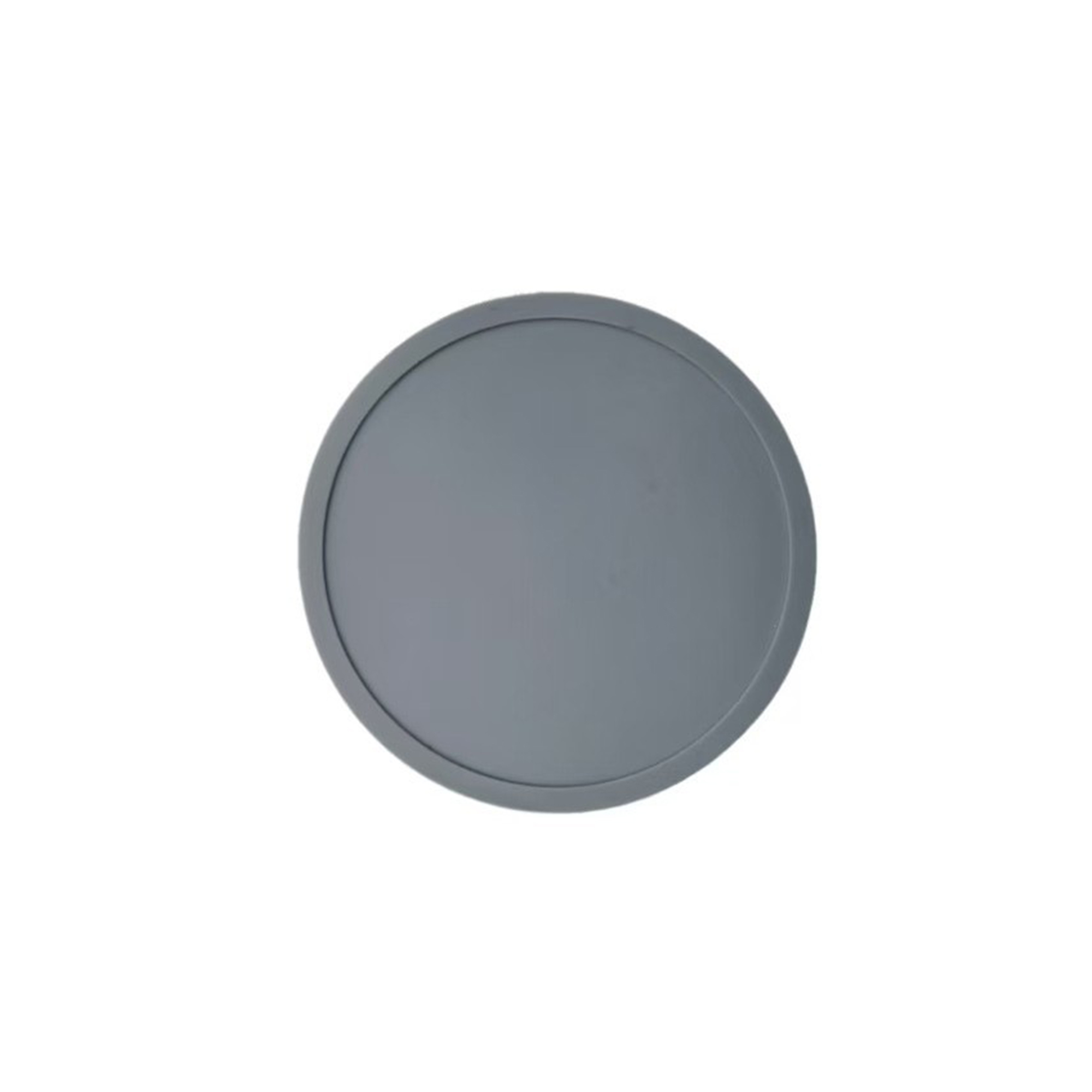 Heat Resistant Silicone Cup Coaster 3.93" Diameter Non Slip Rim 3