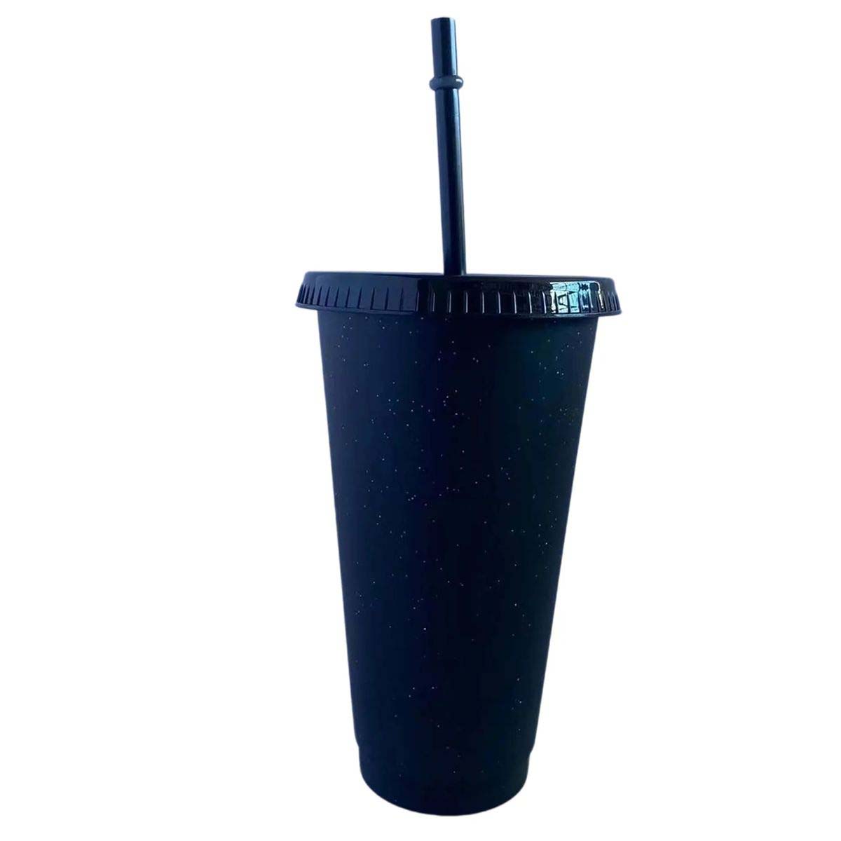 Reusable Sparkle Straw Cup 24oz for Drinks 18