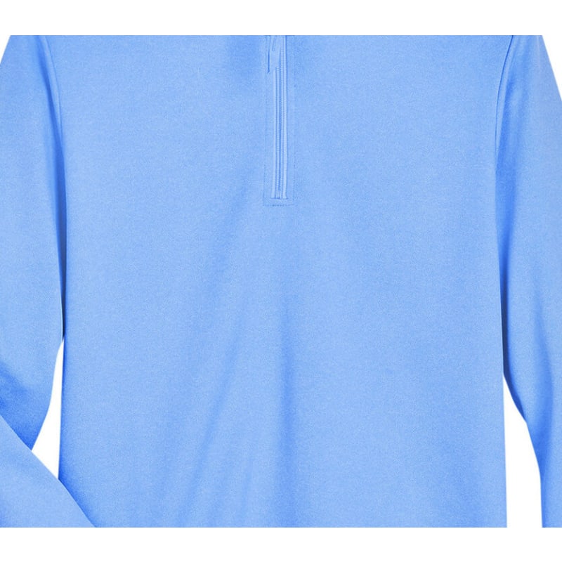 UltraClub Men's Coastal Pique Fleece Quarter-Zip 13