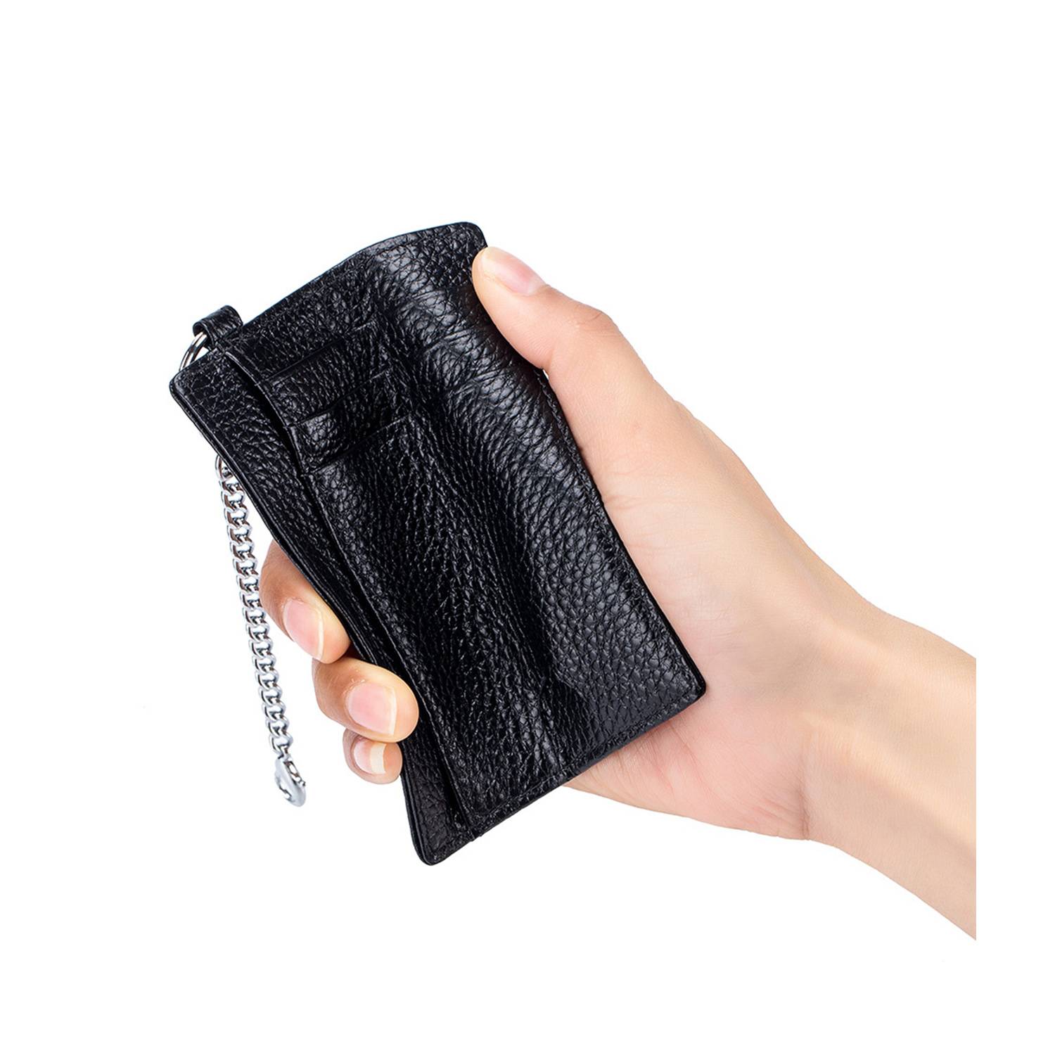A genuine leather mini wallet 3