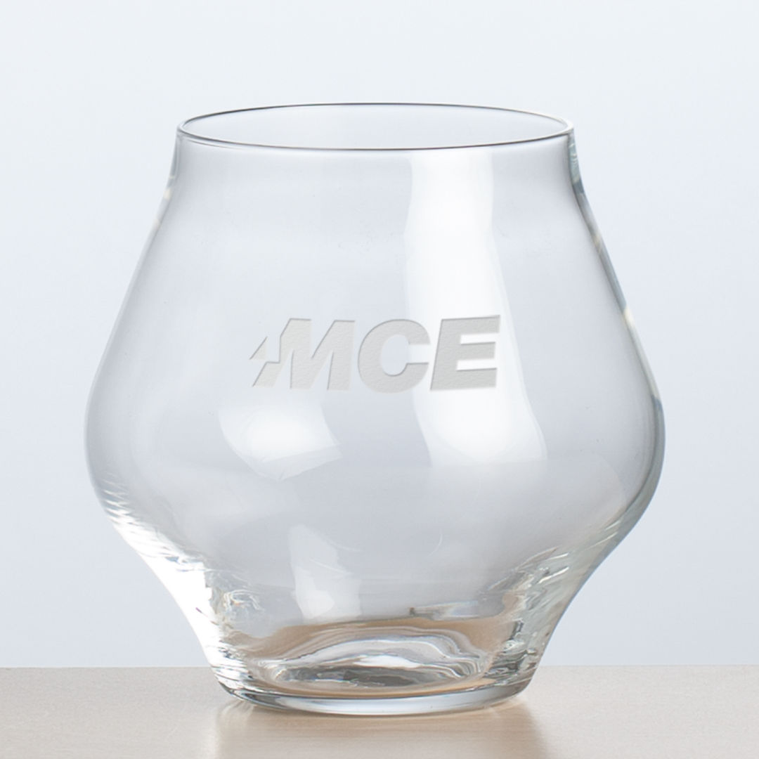 Lanyon Stemless Wine - Deep Etch 3