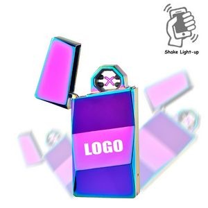 Exquisite Shaking Ignition Dual Electric Arc Lighter 28