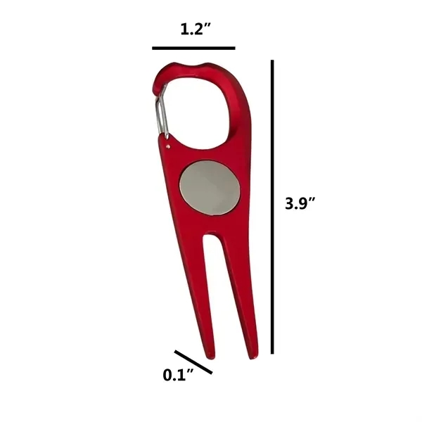 Aluminum Golf Green Fork - Comfortable Ergonomic Design 3