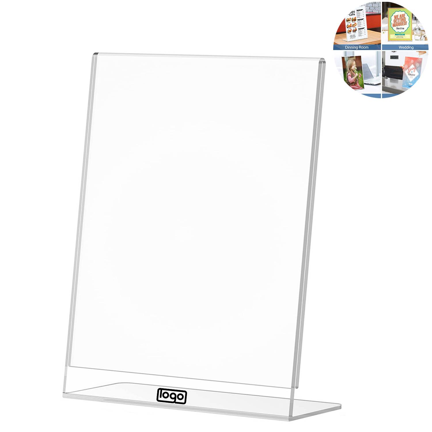 Acrylic Transparent Sign Holder 5