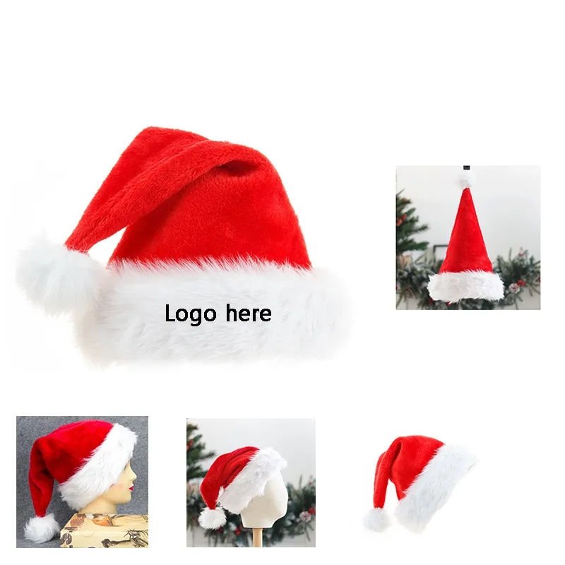 Adult Plush Christmas Hat 5