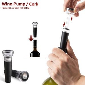 Durable Metal Vacuum Wine Bottle Stopper With Date Mark 11