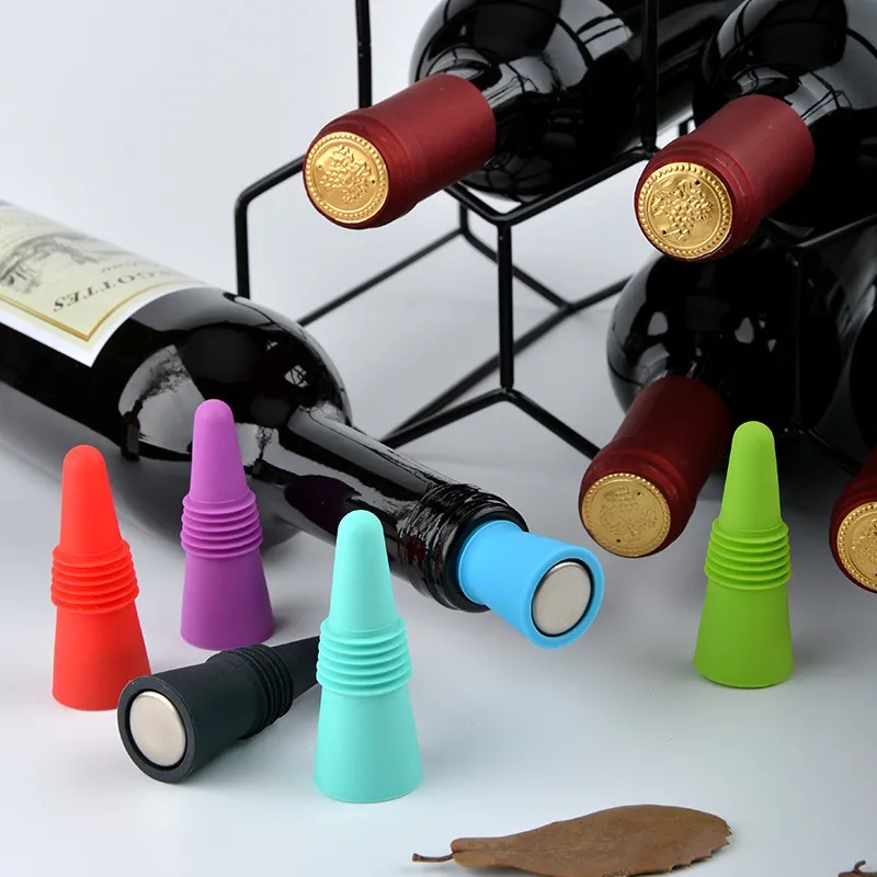 Cone Shape Silicone Wine Stopper 7