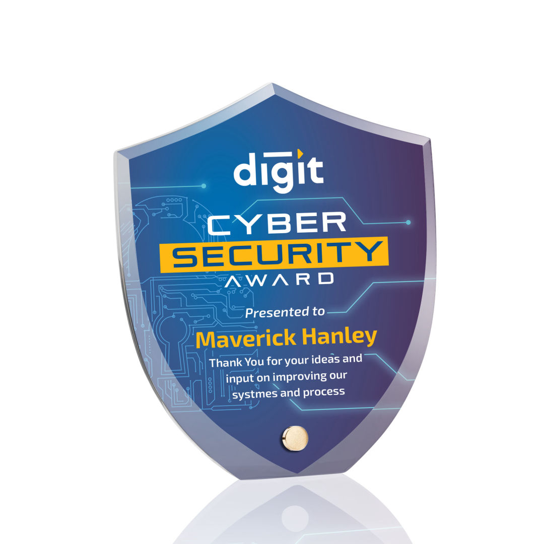 Polaris Shield VividPrint™ Award - Gold 9