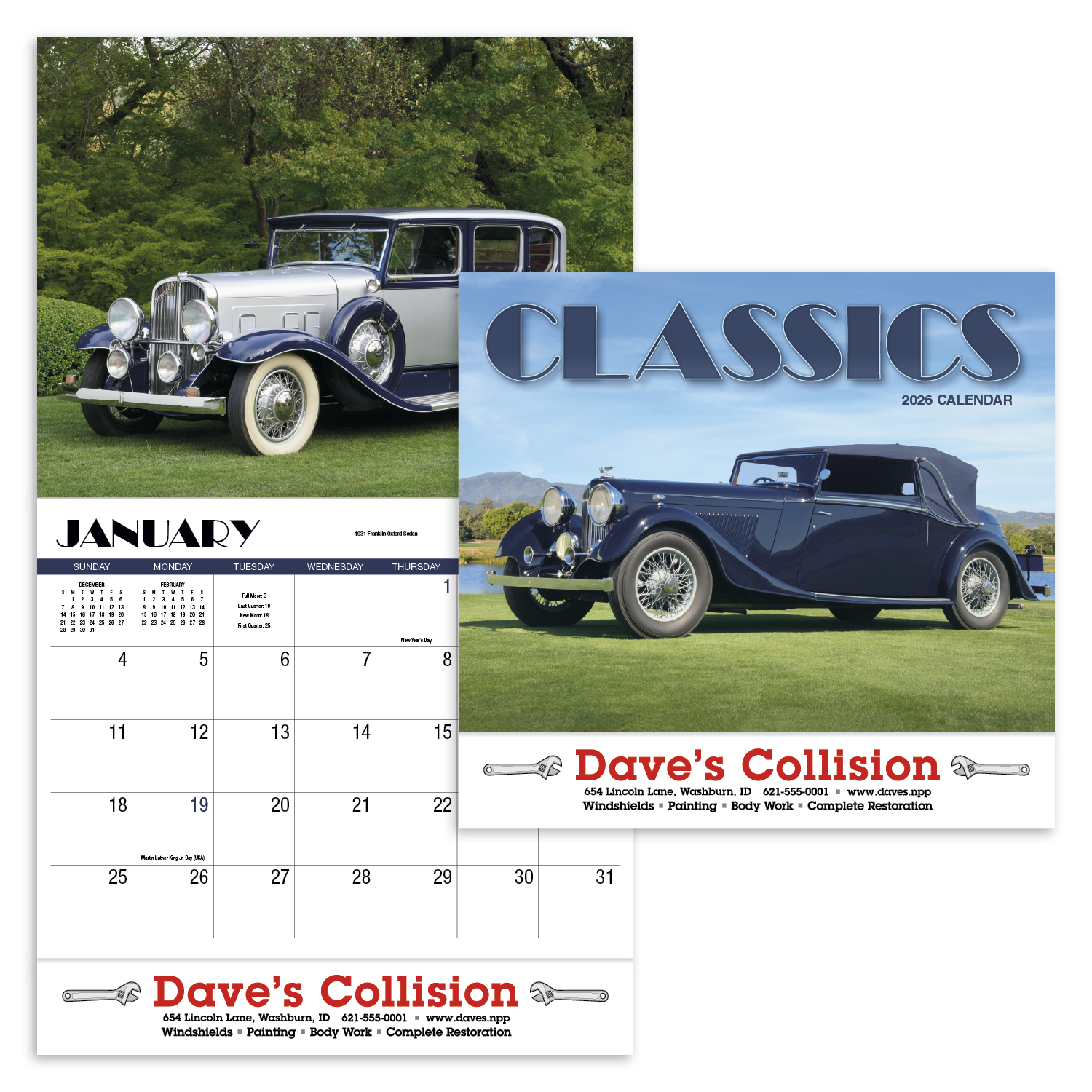 HotLine® Products Classics Appointment Calendar - Stapled 35
