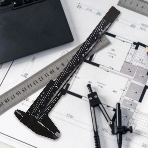 6" Double Scale Plastic Caliper 2