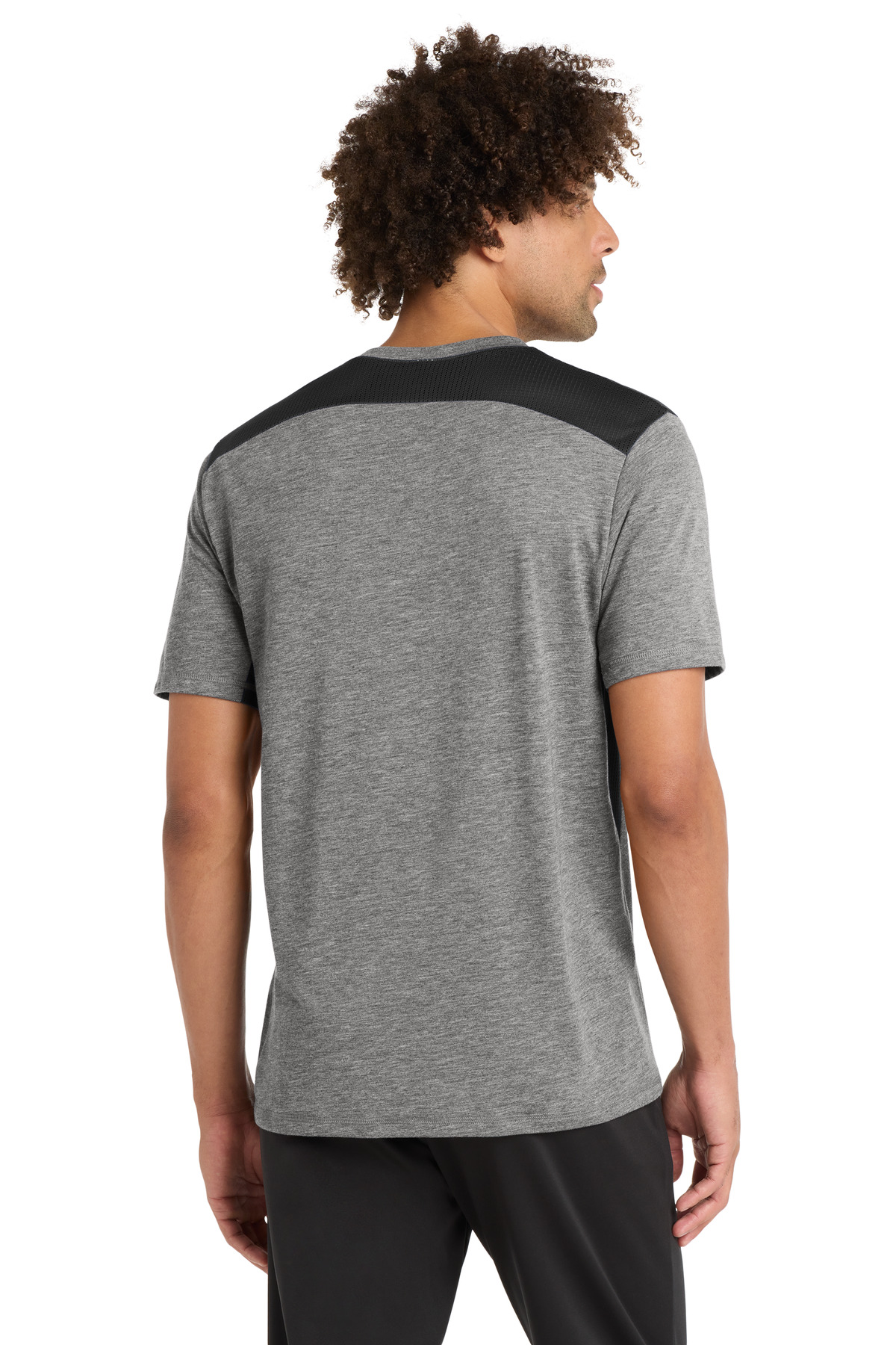 Sport-Tek PosiCharge Tri-Blend Wicking Draft Tee. ST410 3