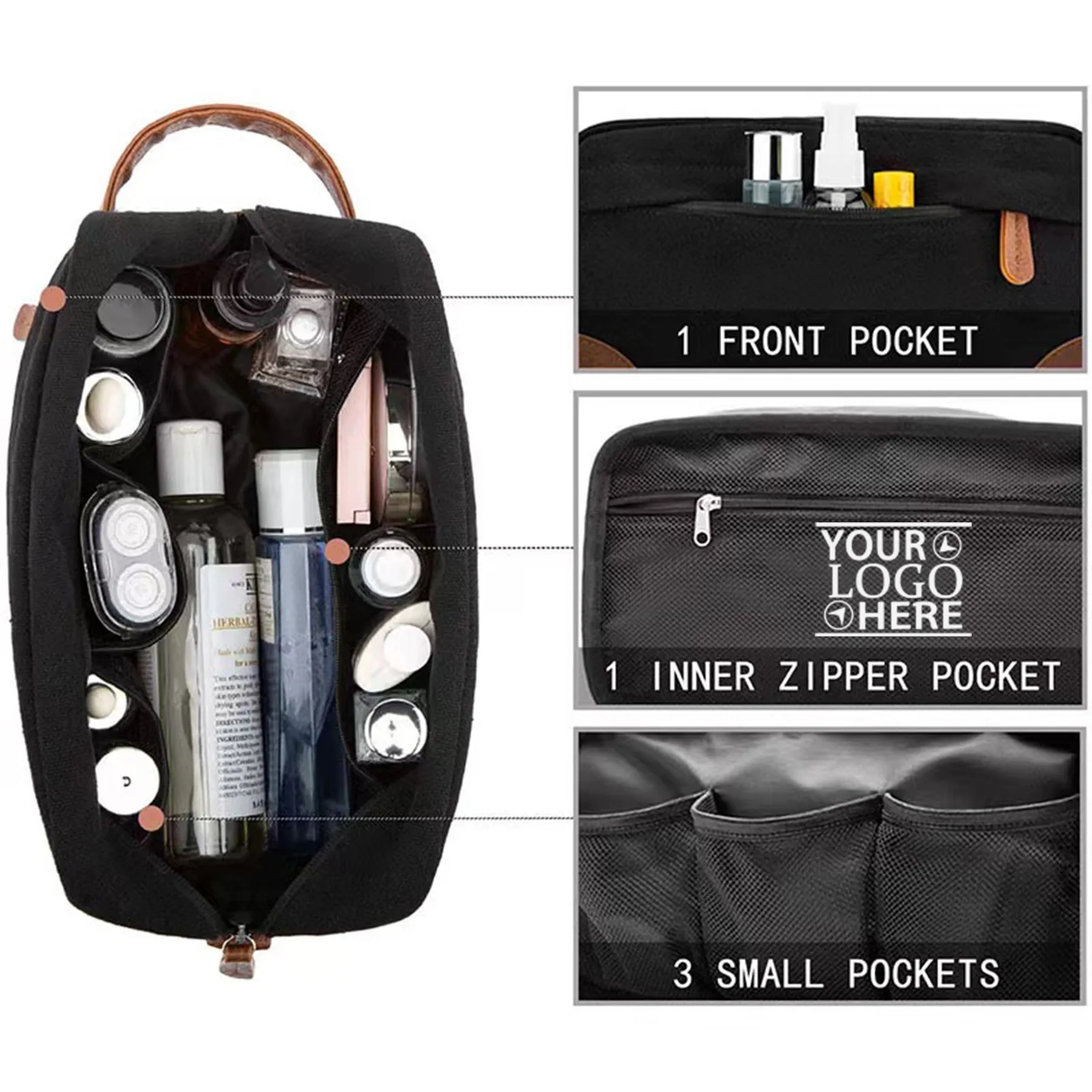 Toiletry Bag Hanging Dopp Kit 2