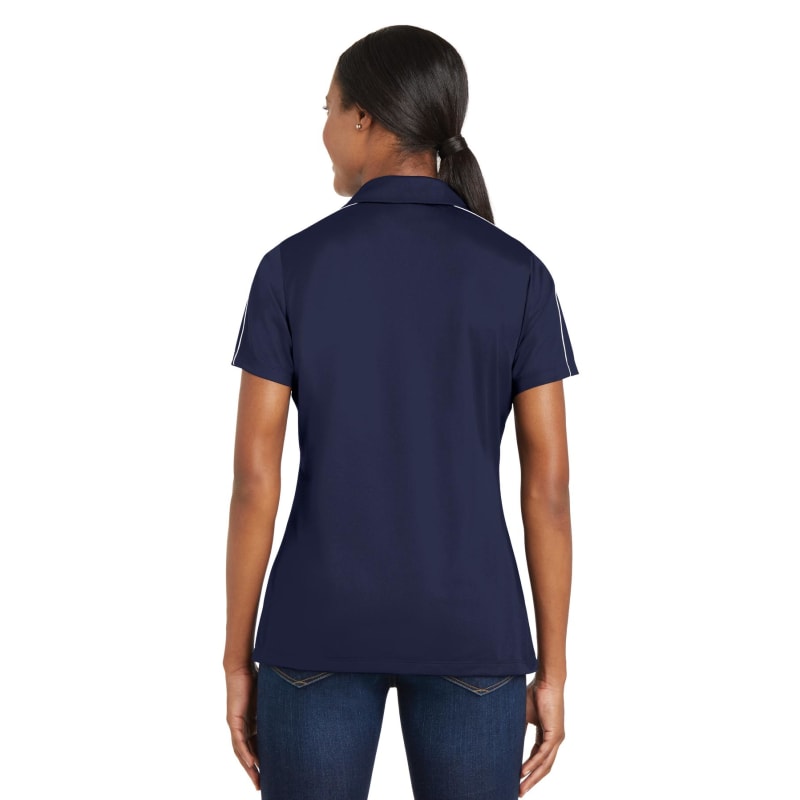 Sport-Tek Women's Micropique Sport-Wick Piped Polo. 19