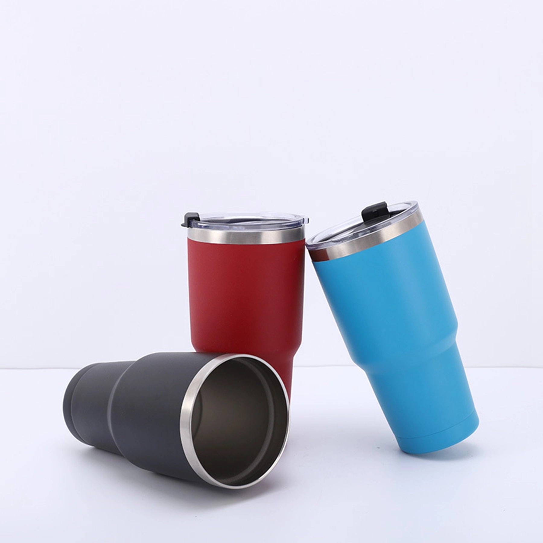 30 oz Double Wall Metal Car Coffee Cup 16