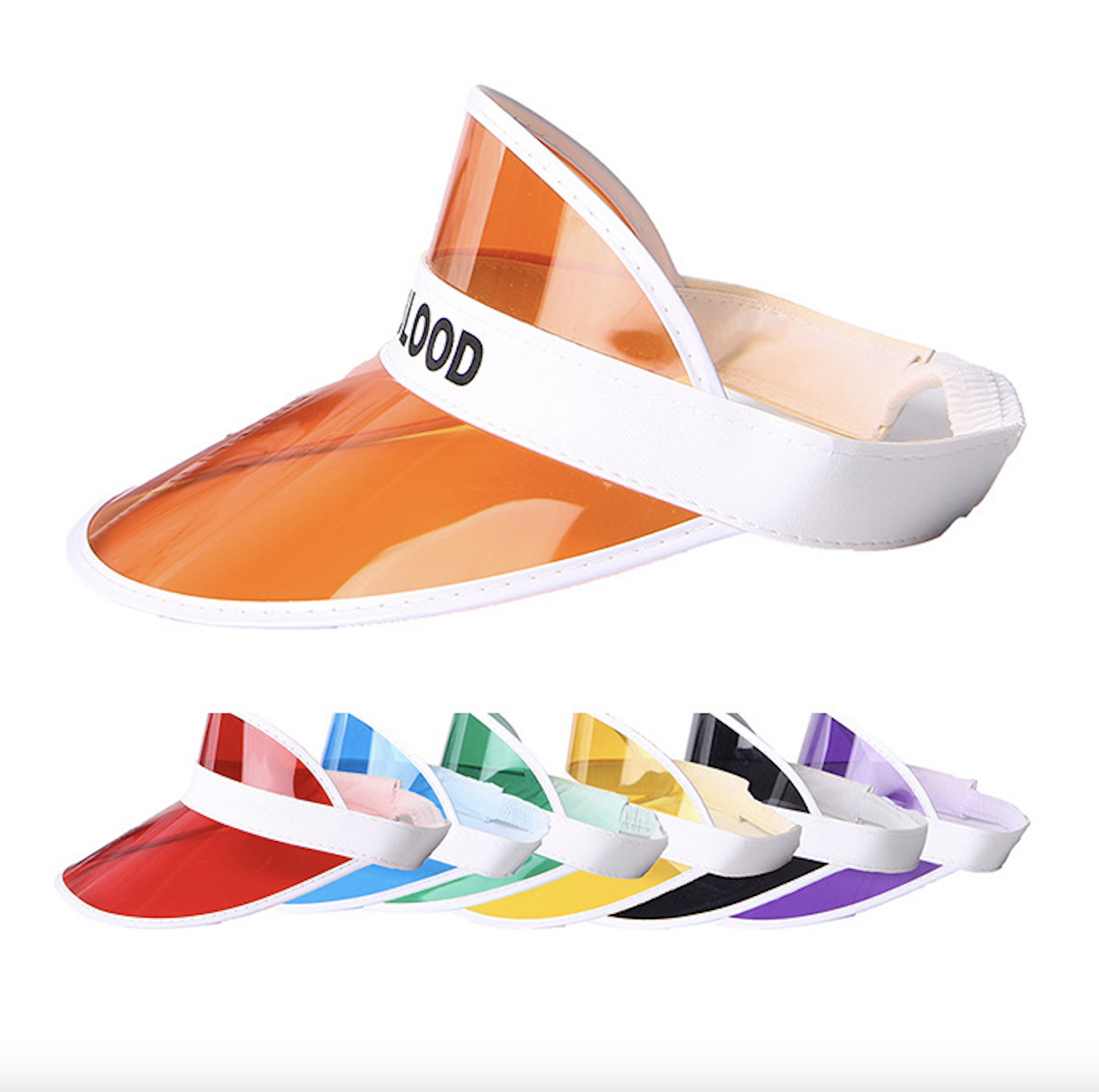 Transparent Sun Visor Hat 2