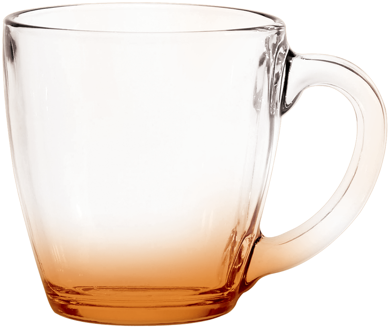 16 oz. Glass Bistro Coffee Mug 49