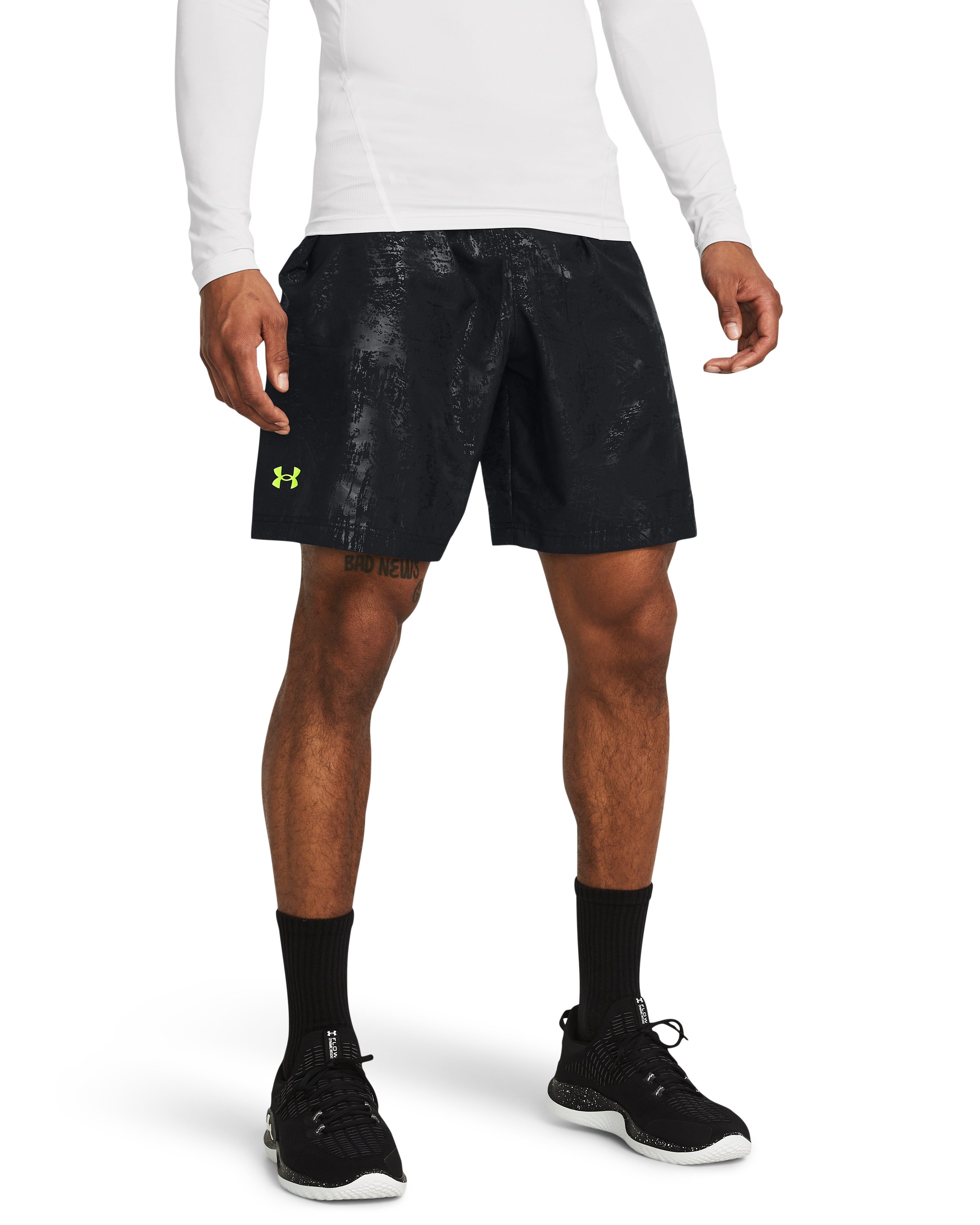 UA Tech Woven Emboss Men's 8.25 Shorts 2