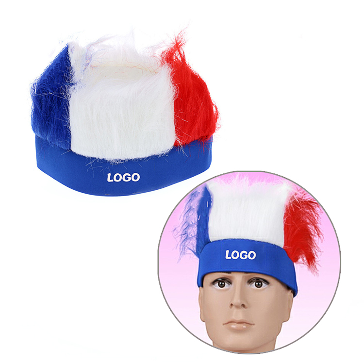 Sports Fan Wig with Headband 3