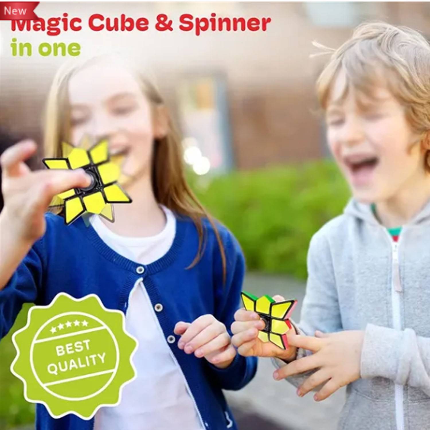 Fingertip Spinning Rubik's Cube 7