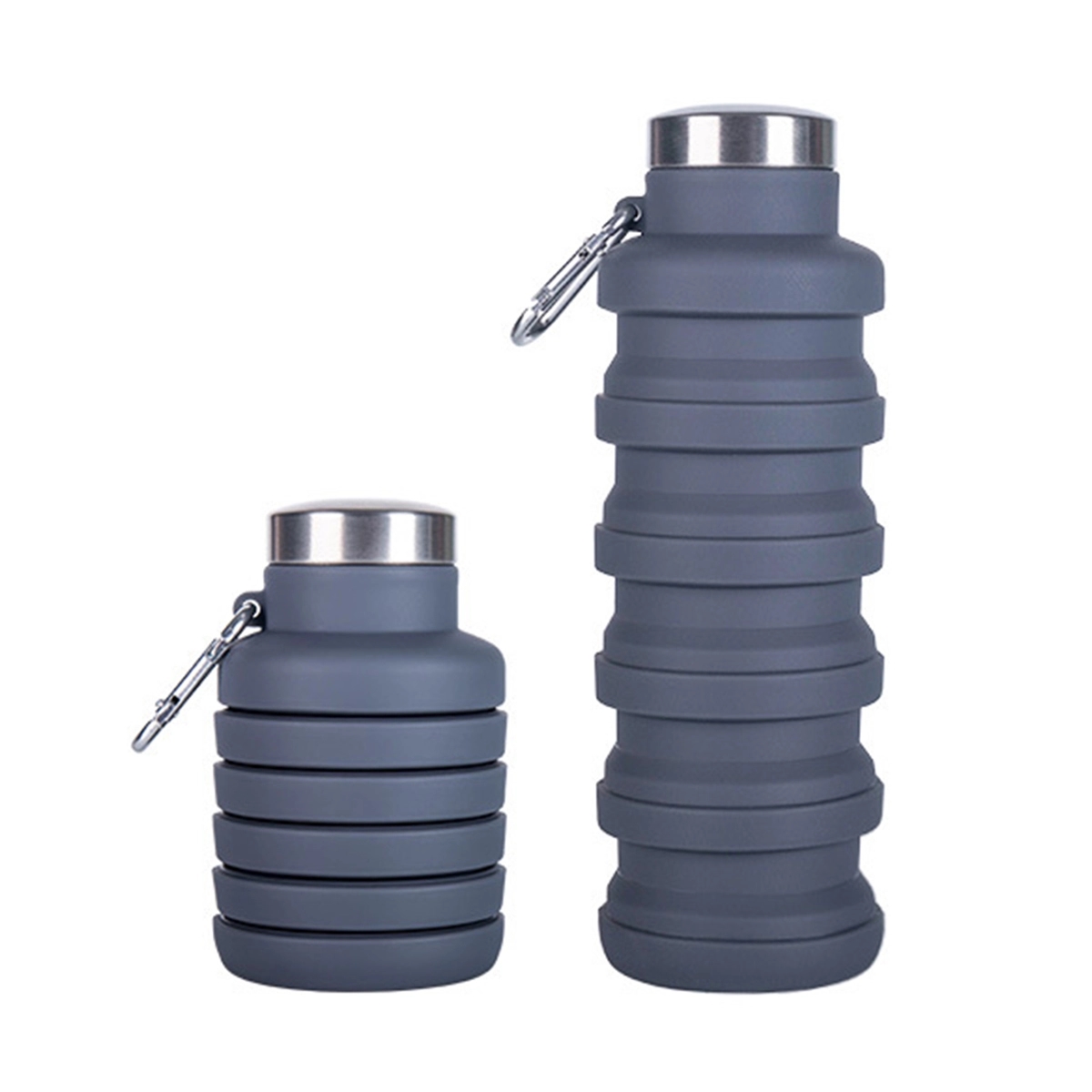 Collapsible Foldable Silicone Water Bottle 7