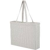 Striped Pacific Recycled Cotton Shopper Tote 15