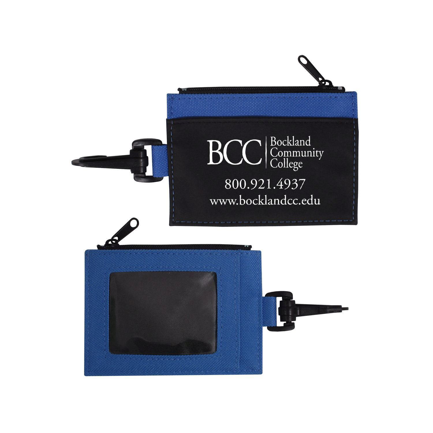 Zippered Id Wallet W/Clip 5