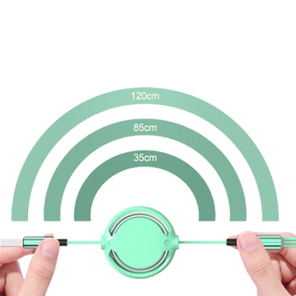 Retractable 3-in-1 USB Charging Cable 8