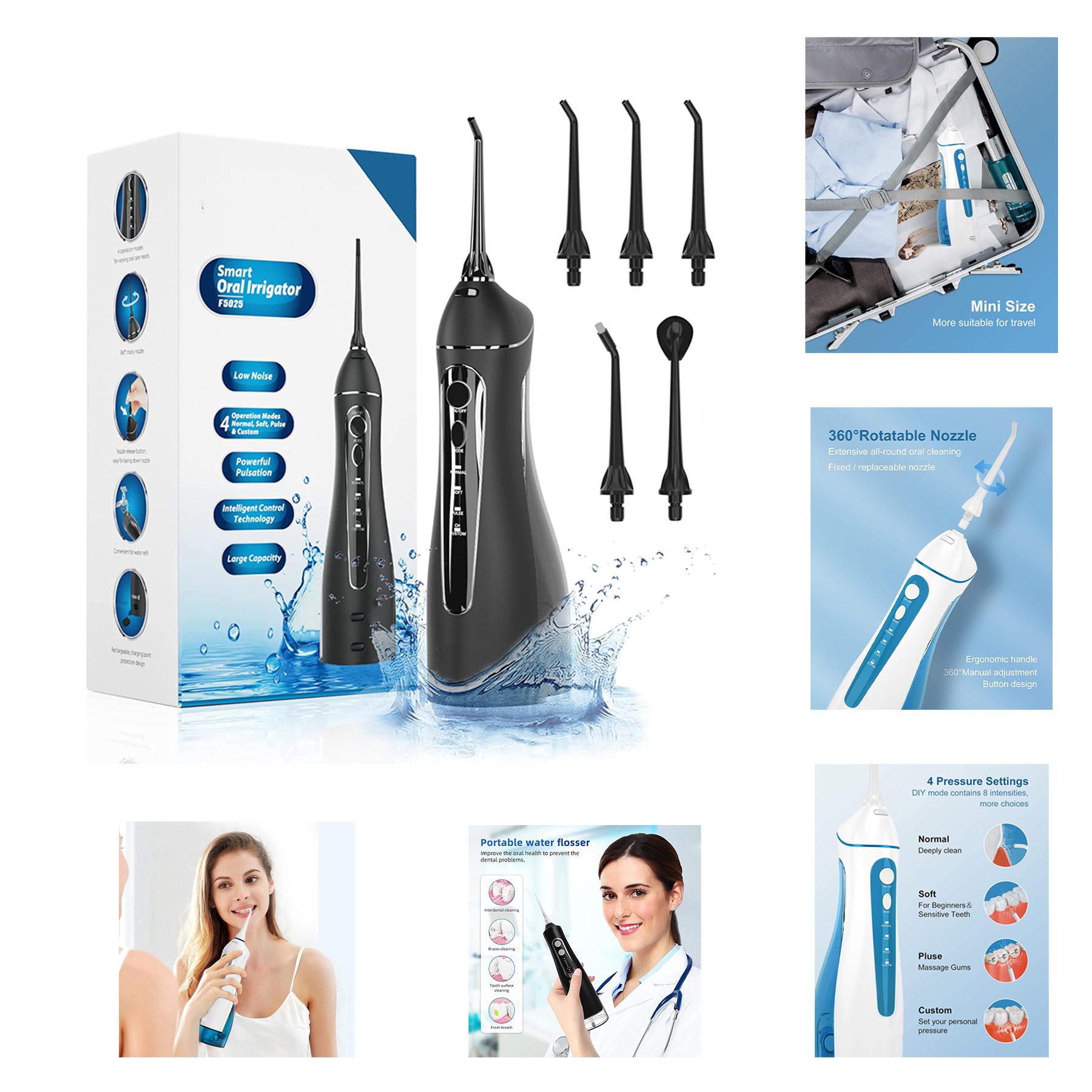 Cordless Water Tooth Cleaner 3