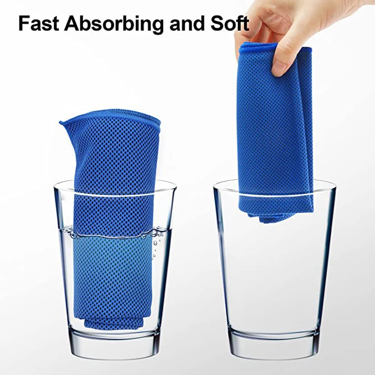 Soft Breathable Sports Cooling Towels for Neck and Face 4