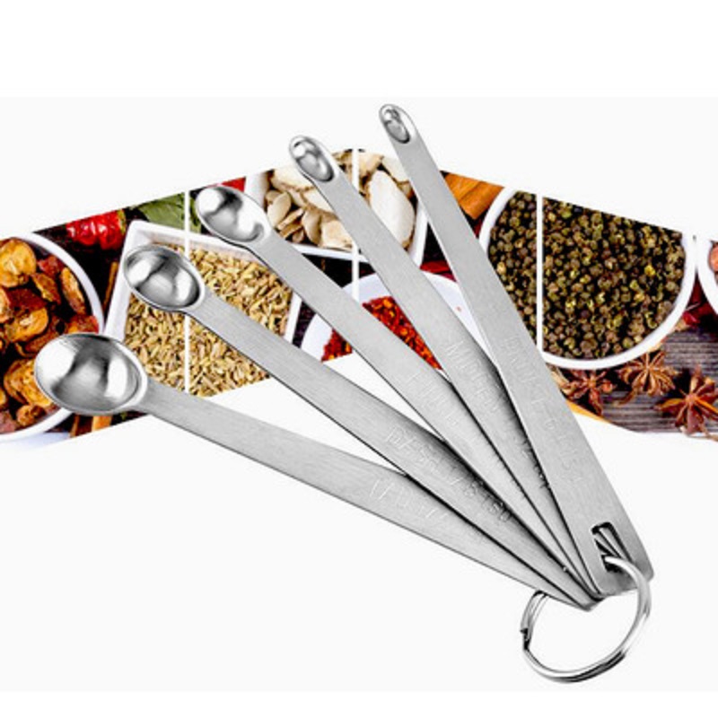 6pcs Seamless Stainless Steel spoons Set 4