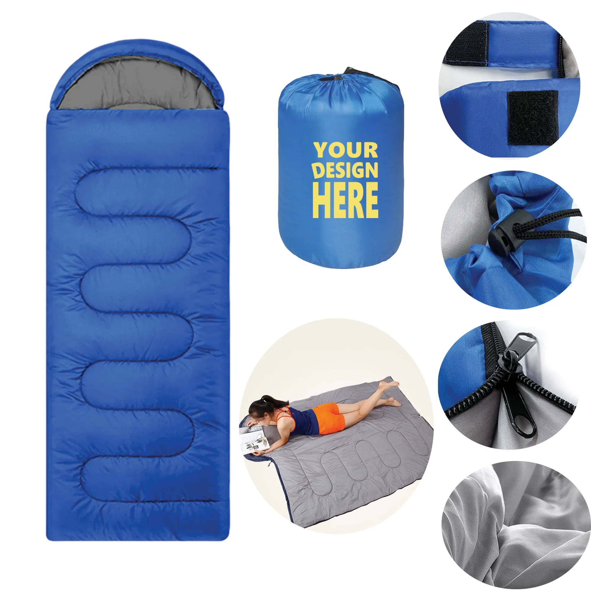MOQ 10 Camping Sleeping Bag 2